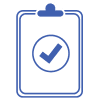 clipboard with check icon